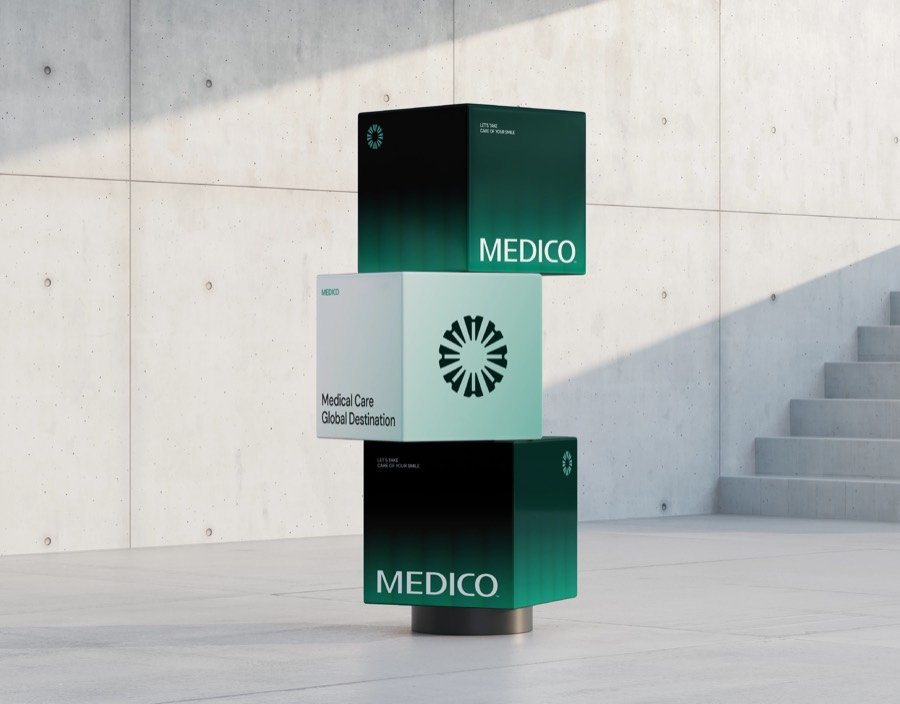 Medico Clinic, Rebrand by Laith Aljunaidy